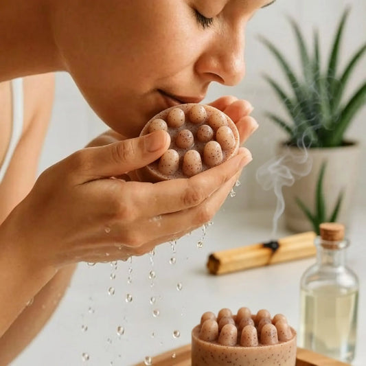 🌿 Jabón Artesanal de Palo Santo Natural