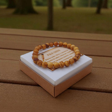 Pack Exclusivo: 10 Pulseras de Palo Santo con 45% de Descuento - Edición Limitada