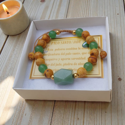 Calma y Equilibrio — Palo Santo + Jade