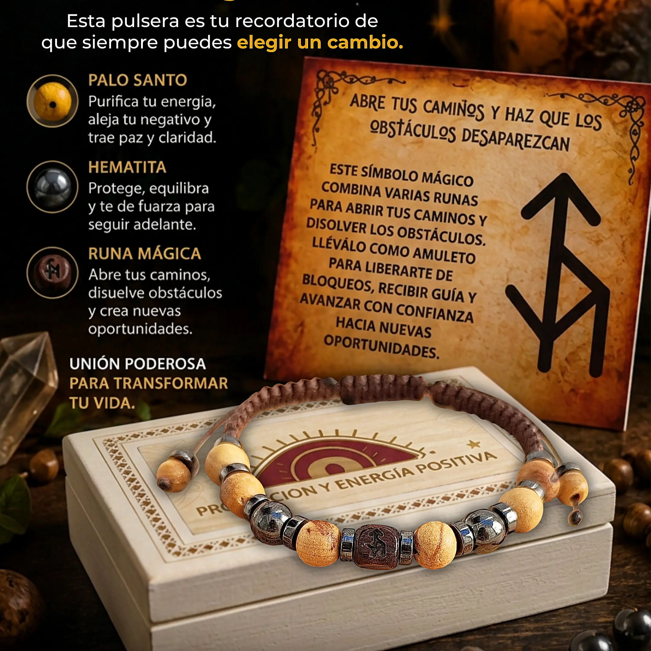 Pulsera Abre Caminos - Energía y Protección